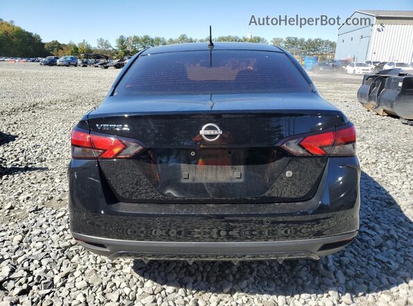 3N1CN8DV0PL837480 2023 NISSAN VERSA Черный Вид сзади