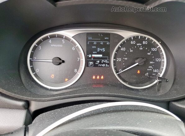 3N1CN8DV2PL828652 2023 NISSAN VERSA Silver ხელსაწყოთა პანელის ხედი
