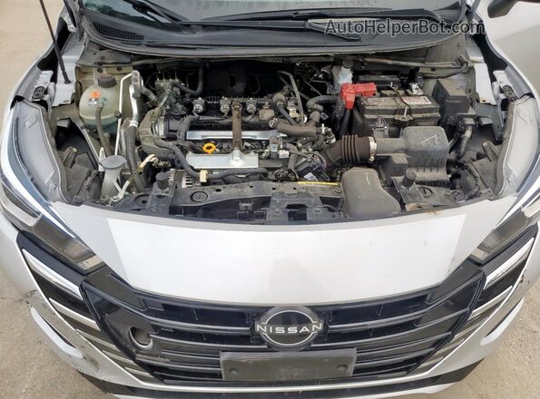 3N1CN8DV2PL828652 2023 NISSAN VERSA Silver უკანა სალონის ხედი
