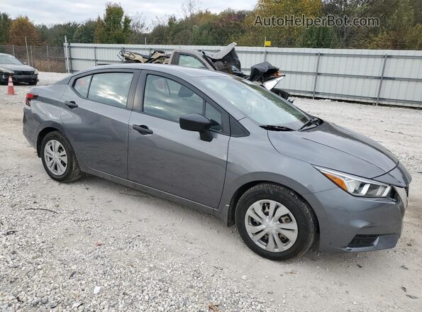 3N1CN8DV3LL838245 2020 NISSAN VERSA Серый Передняя правая четверть