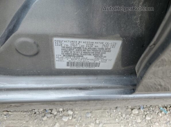 3N1CN8DV3LL838245 2020 NISSAN VERSA Серый Вид подкапотного пространства