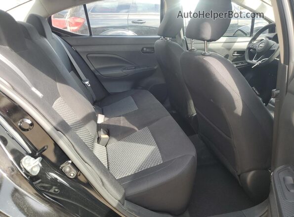 3N1CN8DV6PL847625 2023 NISSAN VERSA Black უკანა სავარძლების ხედი
