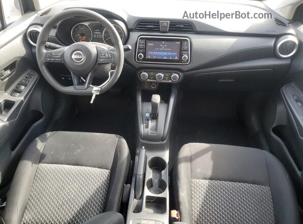 3N1CN8DV6PL847625 2023 NISSAN VERSA Black წინა პანელის ხედი