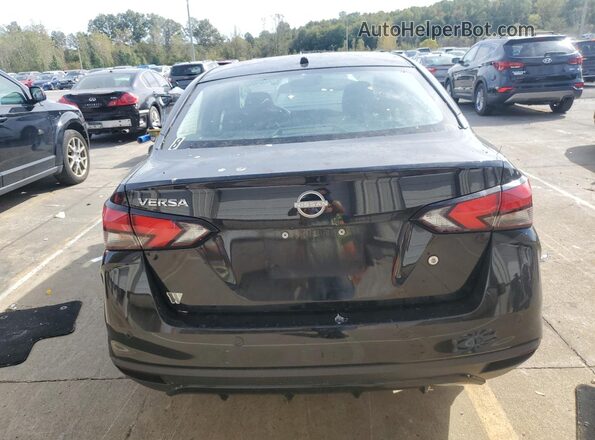 3N1CN8DV6PL847625 2023 NISSAN VERSA Black უკანა ხედი
