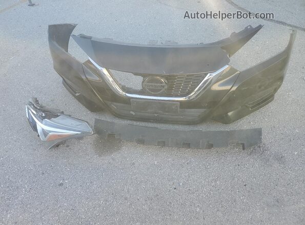 3N1CN8EV0ML812833 2021 NISSAN VERSA Черный Вид подкапотного пространства