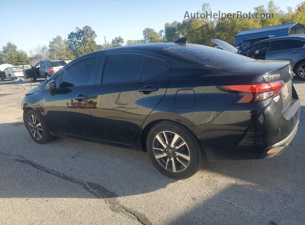 3N1CN8EV0ML812833 2021 NISSAN VERSA Черный Задняя левая четверть
