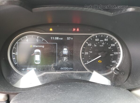 3N1CN8EVXLL833509 2020 NISSAN VERSA Серый Вид щитка приборов