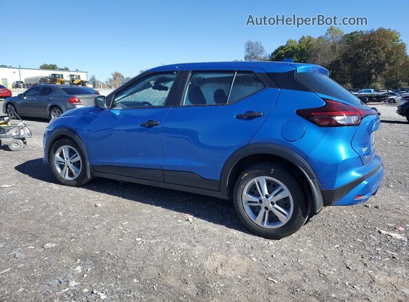 3N1CP5BV2PL545972 2023 NISSAN KICKS Blue Trasero izquierdo