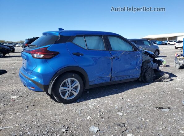 3N1CP5BV2PL545972 2023 NISSAN KICKS Blue Trasero derecho