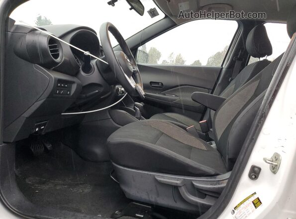 3N1CP5BV4LL548088 2020 NISSAN KICKS Белый Вид салона спереди