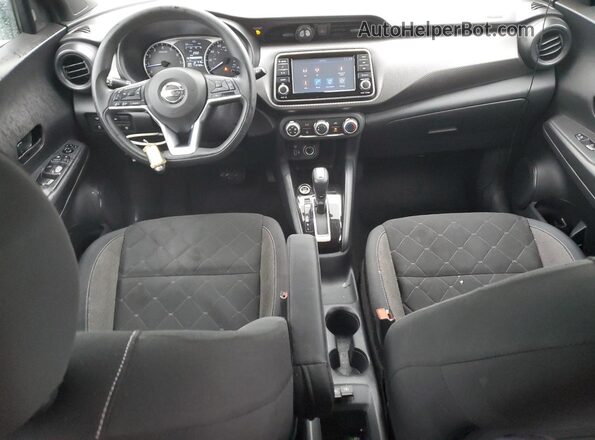 3N1CP5BV4LL548088 2020 NISSAN KICKS Белый Вид панели приборов