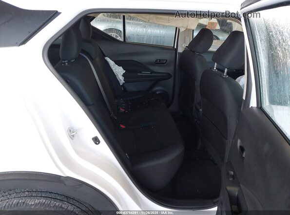 3N1CP5BV7PL543571 2023 NISSAN KICKS White VIN კოდის სტიკერის ხედი