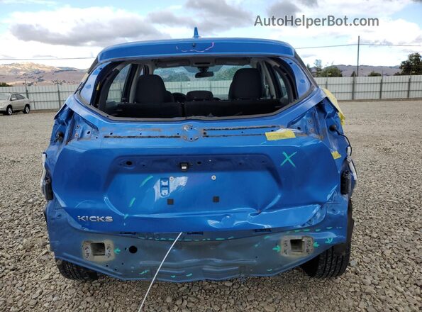 3N1CP5BVXNL522663 2022 NISSAN KICKS Blue უკანა ხედი