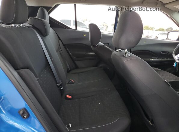 3N1CP5BVXNL522663 2022 NISSAN KICKS Blue უკანა სალონის ხედი