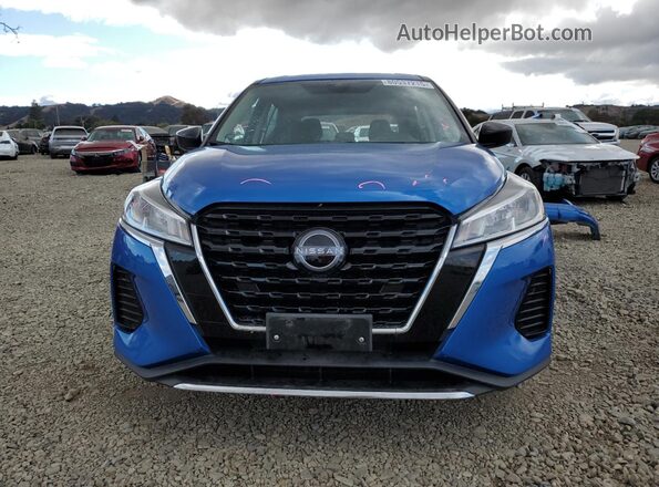 3N1CP5BVXNL522663 2022 NISSAN KICKS Blue წინა ხედი