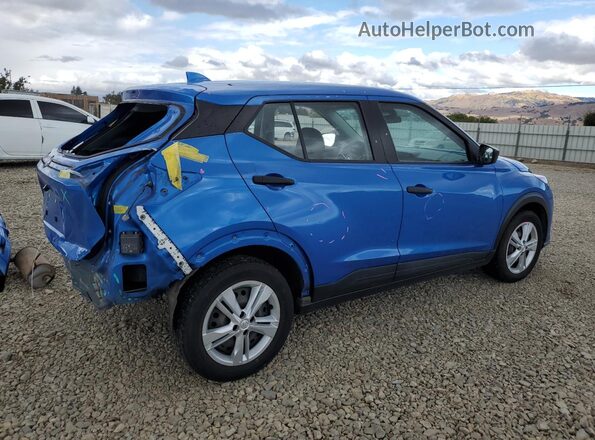 3N1CP5BVXNL522663 2022 NISSAN KICKS Blue უკანა მარჯვენა