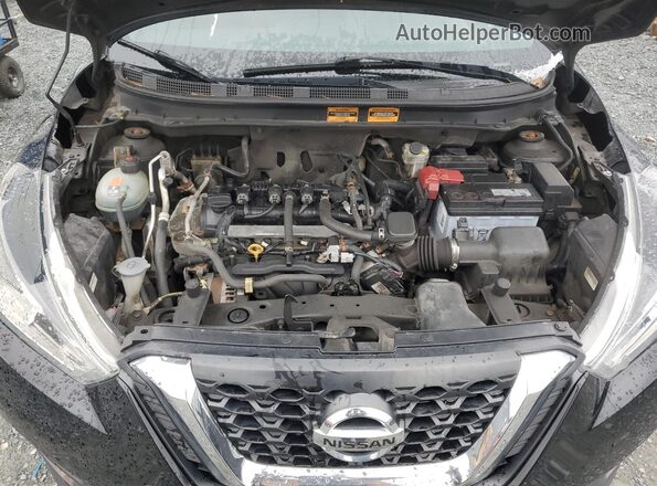 3N1CP5CUXKL494624 2019 NISSAN KICKS Black Vista del compartimento del motor