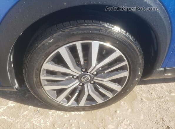 3N1CP5CV2ML558411 2021 NISSAN KICKS Blue სალონის 360-გრადუსიანი ხედი