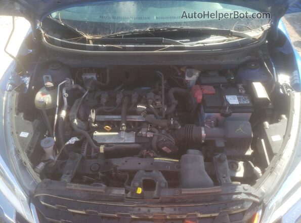 3N1CP5CV2ML558411 2021 NISSAN KICKS Blue ძრავის განყოფილების ხედი