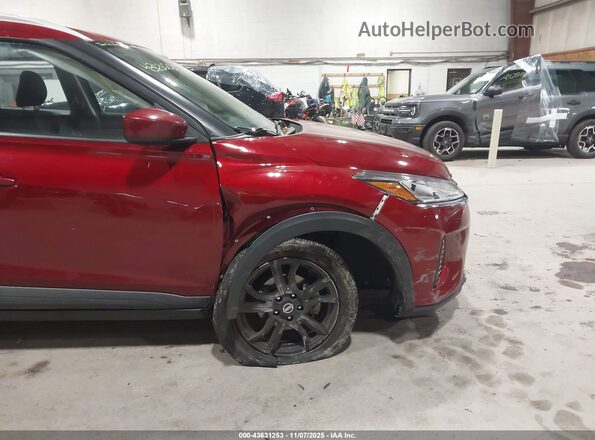 3N1CP5CV3ML557641 2021 NISSAN KICKS Red წინა ხედი
