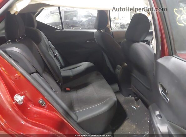 3N1CP5CV3ML557641 2021 NISSAN KICKS Red VIN კოდის სტიკერის ხედი