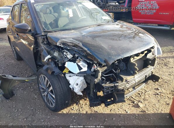 3N1CP5CV3PL553142 2023 NISSAN KICKS Black Դիմացի տեսք