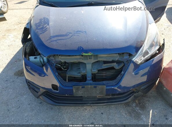 3N1CP5CV4LL484908 2020 NISSAN KICKS Blue Front view