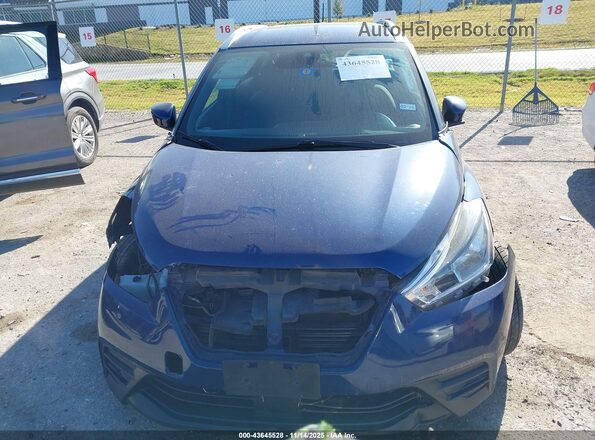3N1CP5CV4LL484908 2020 NISSAN KICKS Blue Rear view