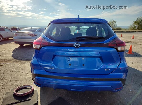 3N1CP5CV4RL501795 2024 NISSAN KICKS Синий Вид сзади