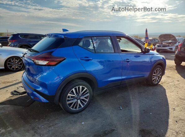 3N1CP5CV4RL501795 2024 NISSAN KICKS Синий Задняя правая четверть