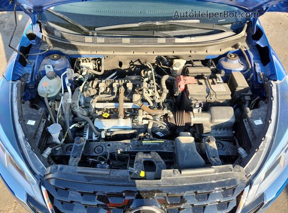 3N1CP5CV4RL501795 2024 NISSAN KICKS Синий Вид подкапотного пространства