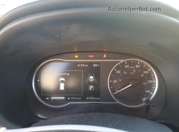 3N1CP5CV5LL528401 2020 NISSAN KICKS Silver Instrument cluster view