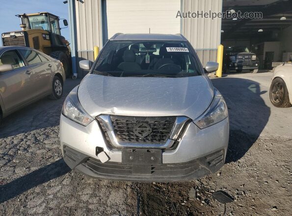 3N1CP5CV5LL528401 2020 NISSAN KICKS Silver Front view