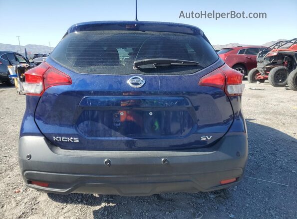 3N1CP5CV5LL570213 2020 NISSAN KICKS Blue Вид ззаду