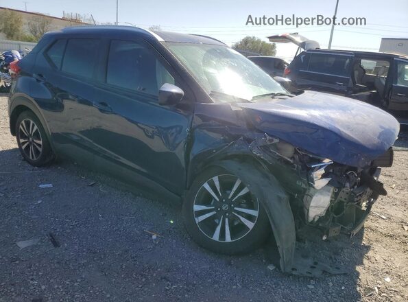 3N1CP5CV5LL570213 2020 NISSAN KICKS Blue Передня права чверть