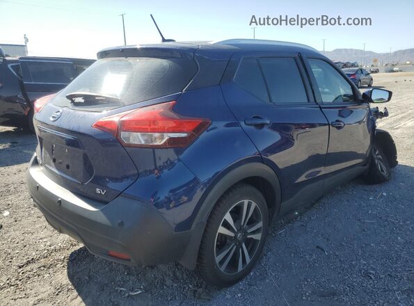 3N1CP5CV5LL570213 2020 NISSAN KICKS Blue Задня права чверть