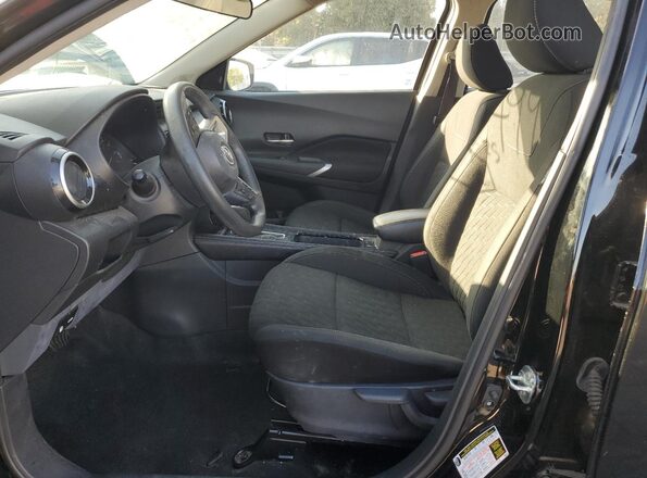 3N1CP5CV5NL522374 2022 NISSAN KICKS Black Widok wnętrza z przodu