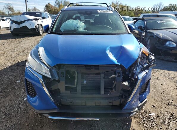 3N1CP5CV9RL521041 2024 NISSAN KICKS Blue Դիմացի տեսք