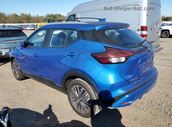 3N1CP5CV9RL521041 2024 NISSAN KICKS Blue Հետևի ձախ