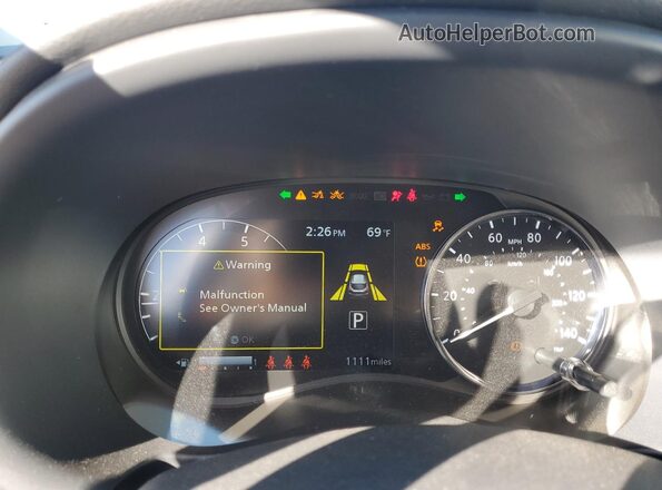 3N1CP5CV9RL521041 2024 NISSAN KICKS Blue Սարքավորումների վահանակի տեսք