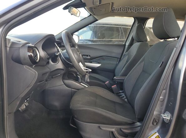 3N1CP5CVXLL540303 2020 NISSAN KICKS Gray Вид салону спереду
