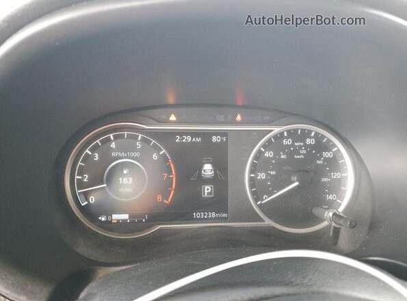 3N1CP5CVXLL540303 2020 NISSAN KICKS Gray Вид щитка приладів