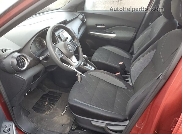 3N1CP5CVXLL568425 2020 NISSAN KICKS Red Սալոնի դիմացի տեսք
