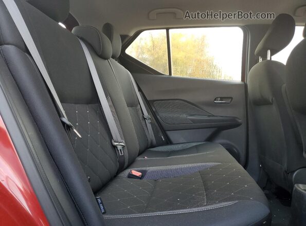 3N1CP5CVXLL568425 2020 NISSAN KICKS Red Սալոնի հետևի տեսք