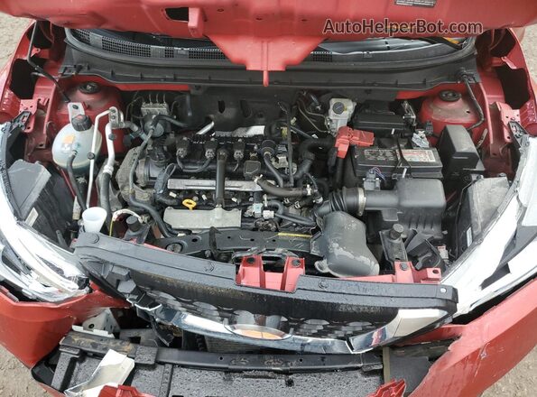 3N1CP5CVXLL568425 2020 NISSAN KICKS Red Շարժիչի բաժամունքի տեսք