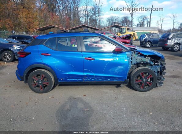 3N1CP5DV0ML489040 2021 NISSAN KICKS Blue Widok wnętrza 360 stopni