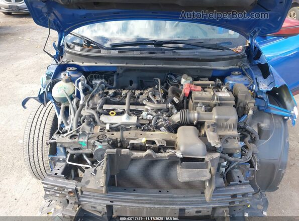 3N1CP5DV0ML489040 2021 NISSAN KICKS Blue Widok z tyłu