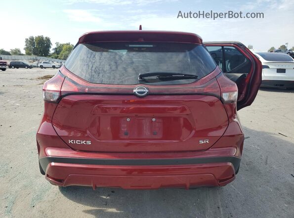 3N1CP5DV0RL520505 2024 NISSAN KICKS Red Вид ззаду