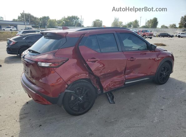 3N1CP5DV0RL520505 2024 NISSAN KICKS Red Задня права чверть