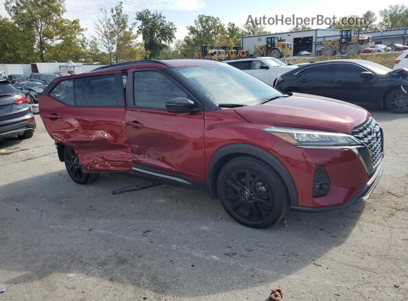 3N1CP5DV0RL520505 2024 NISSAN KICKS Red Передня права чверть